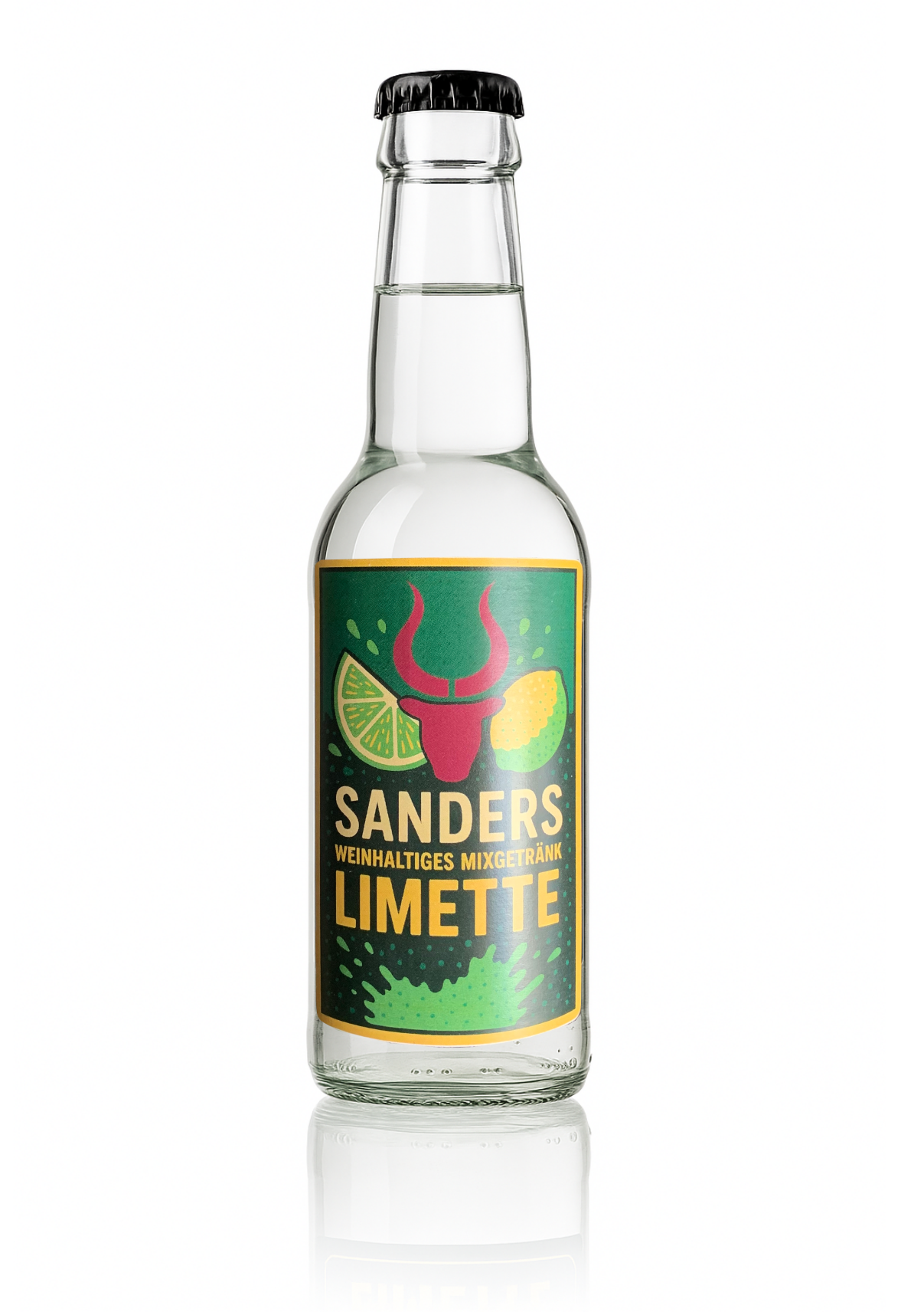 0,33l Mixgetränk Sanders Limette