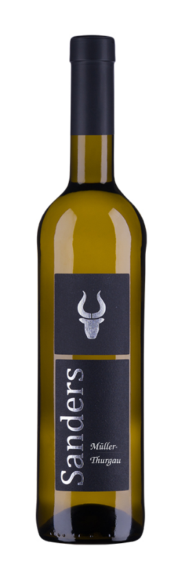 Müller-Thurgau 0,75l Flasche Weingut Sanders & Sanders